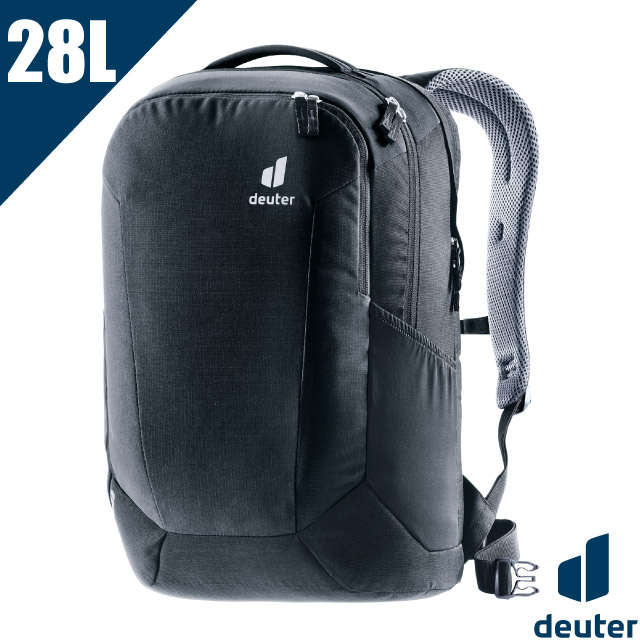 【德國 Deuter】GIGA 28L 透氣休閒電腦後背包(AirMesh 襯裡.可放15吋筆電)/3812321 黑✿30E010